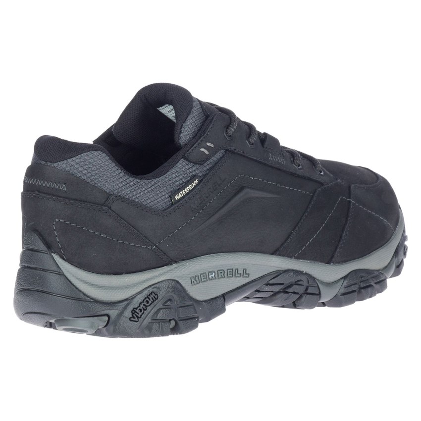 Basket Merrell Moab Adventure Lace Waterproof Noir Homme | N.X.AJRN